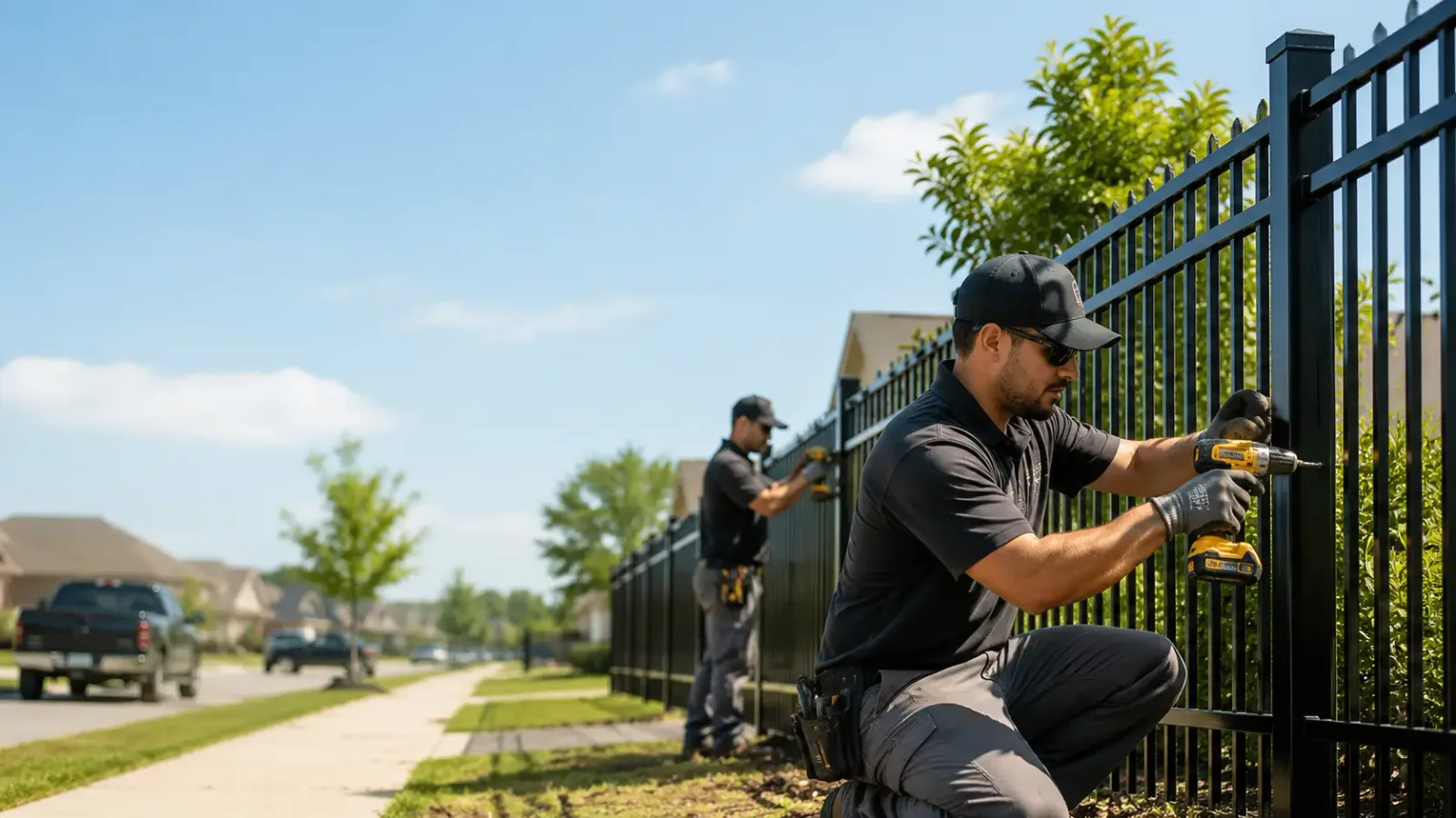 Metal Fence Installation in Monroe, OH